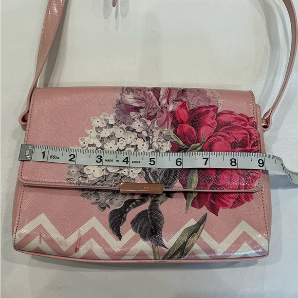 Ted Baker Floral Pink Crossbody Bag - Picture 12 of 15